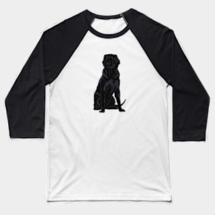 Black labrador retriever Baseball T-Shirt